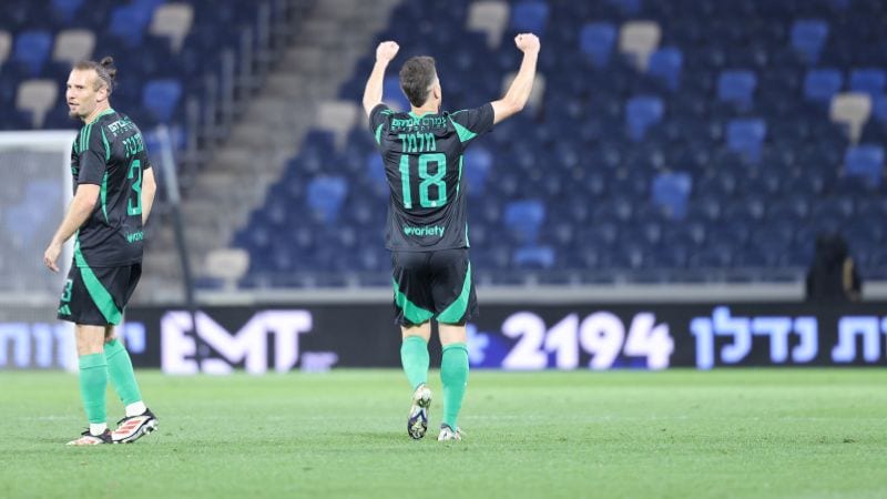 פגע באקסית: 2-0 למכבי על הפועל בדרבי