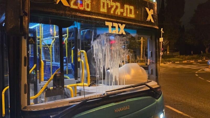 הנוער משועמם. האוטובוסים בקווי הלילה הם הקורבנות החדשים לוונדליזם והנהגים חוששים