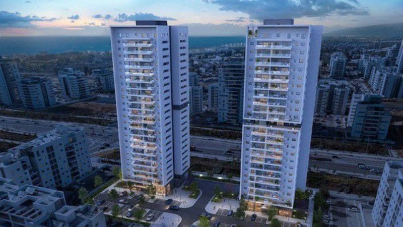 חברות שתית, שלוש וקסטל נדל"ן החלו בפרי סייל בפרויקט מגדלי אריאל בנהריה
